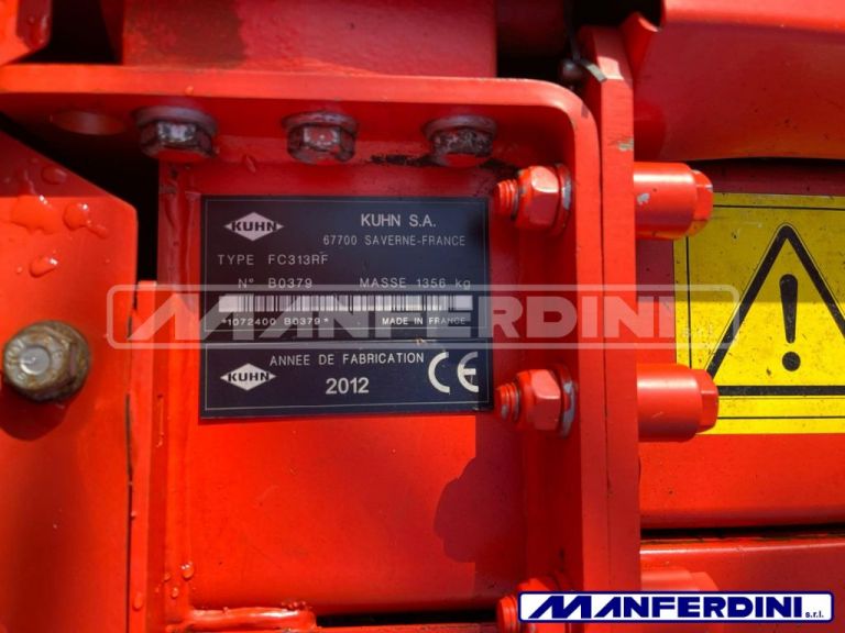 Kuhn Fc 313 Rf mower conditioner