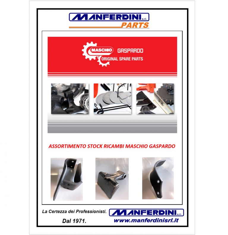 MASCHIO GASPARDO PARTS